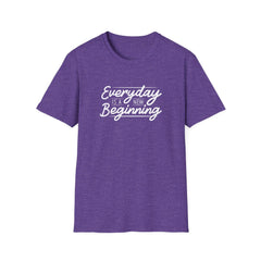 New Beginning Graphic Shirt - Everyday Fresh Start Tee - Sinful Threads