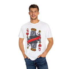 Red Queen T-shirt – Skull Graphic Top – Queen of Hearts