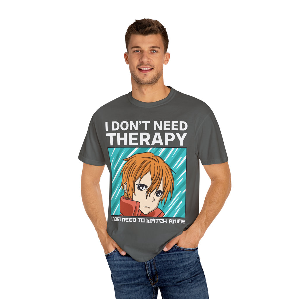 Anime Therapy Shirt – I Don’t Need Therapy Manga Style Tee - Sinful Threads