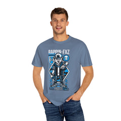 Gangster Wolf with Microphone Urban Art Drawing T-Shirt
