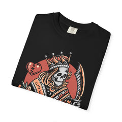 Skull King Hearts Shirt - Playing Card Tee, Unique Poker Gift