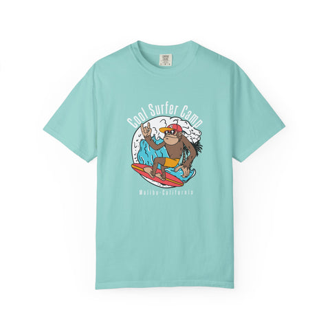 Malibu California Cool Surfing Monkey Graphic Casual Wear T-Shirt