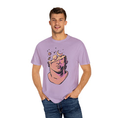 Celestial Space Bust Creative Unique Style T-Shirt - Sinful Threads