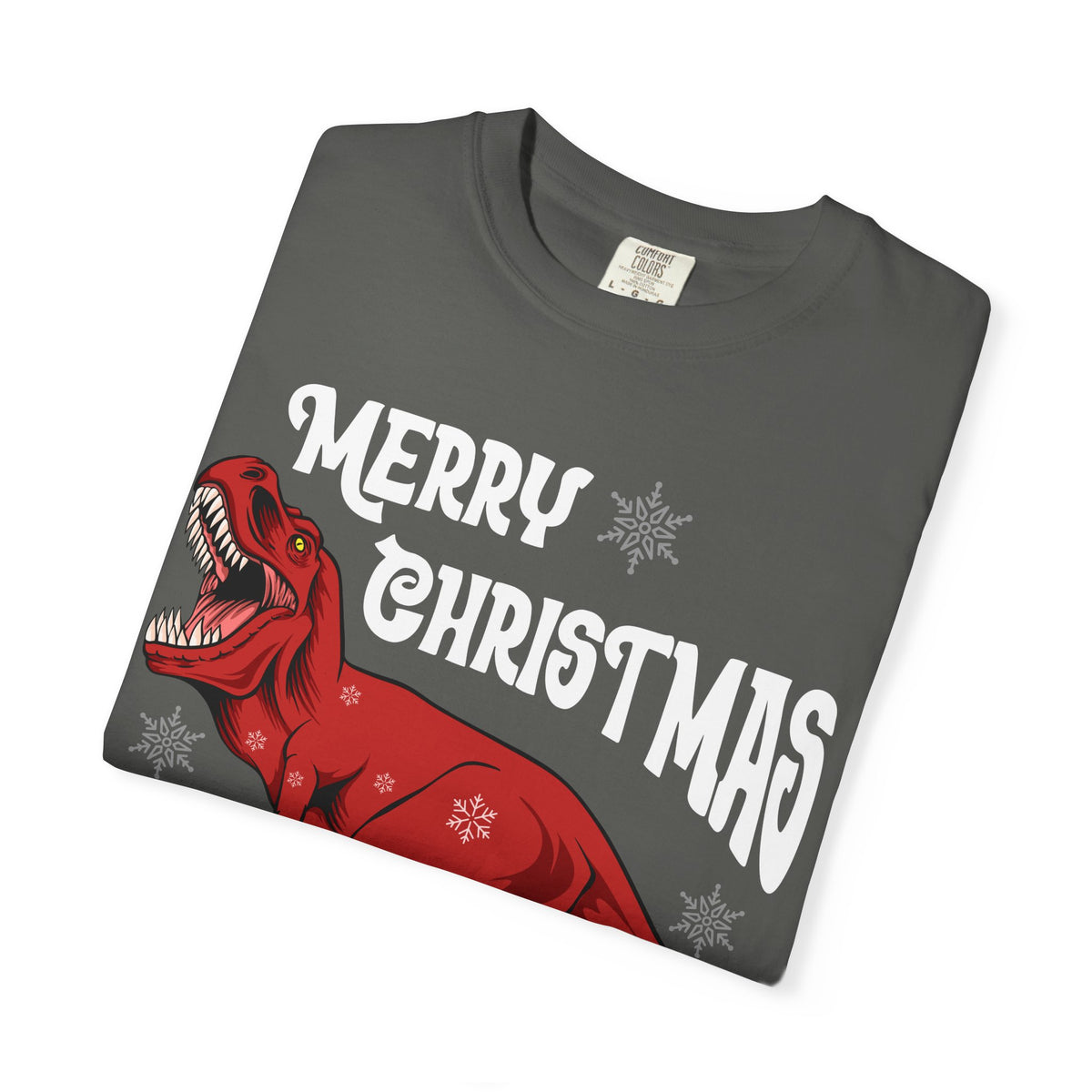 Christmas T Rex Tee - Funny Holiday Dinosaur Gift