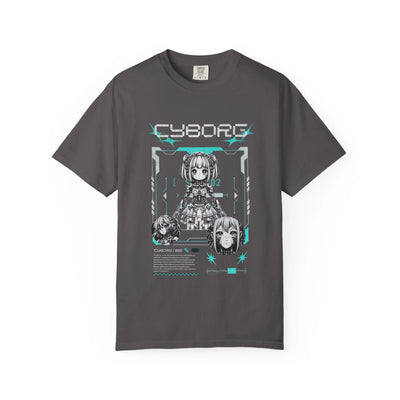 Kawaii Anime Tee - Cyberpunk Robot Design - Cute Gift - Sinful Threads