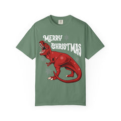 Christmas T Rex Tee - Funny Holiday Dinosaur Gift