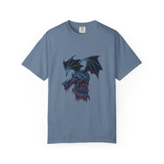 Fierce Dragon Roaring Illustration Graphic Design T-Shirt