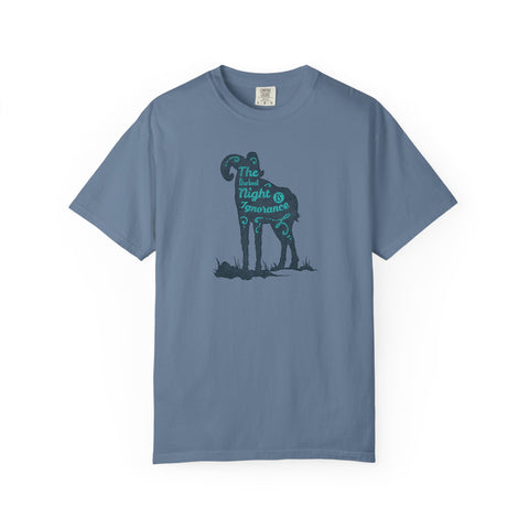 The Darkest Night Ignorance Illustration Unisex T-Shirt - Sinful Threads