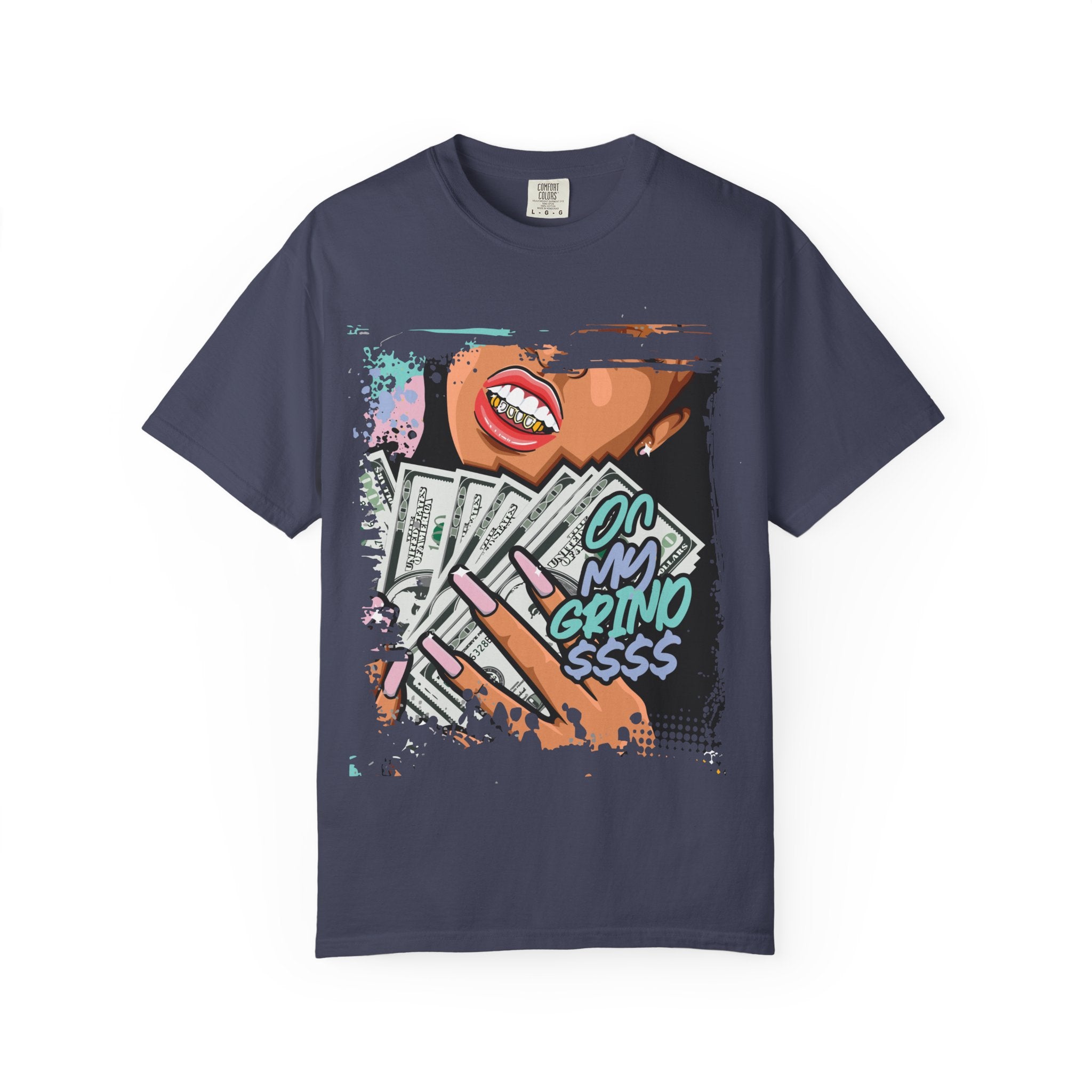 On My Grind Hustle Graphic Tee - Sinful Threads