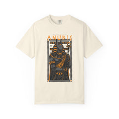 Egyptian Warrior Anubis Graphic Print T-Shirt