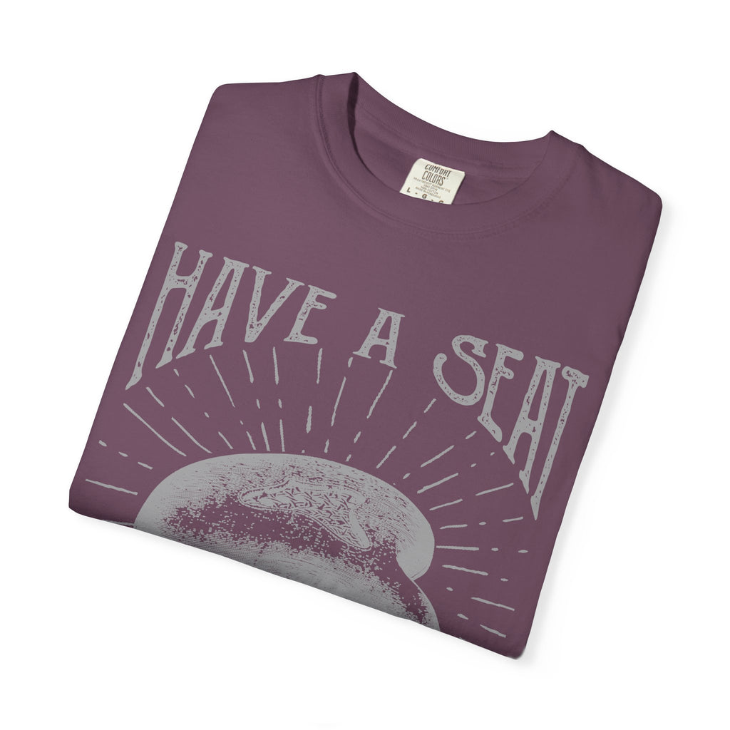 Have a Seat and Let's Take A Ride Design Vintage T-Shirt - Sinful Threads