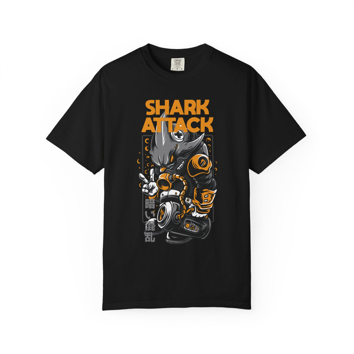 Shark Attack Bold Graphic Unisex T-Shirt