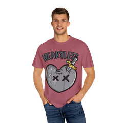 Heartless Grunge Tee – Broken Heart Shirt for Emo Aesthetic - Sinful Threads