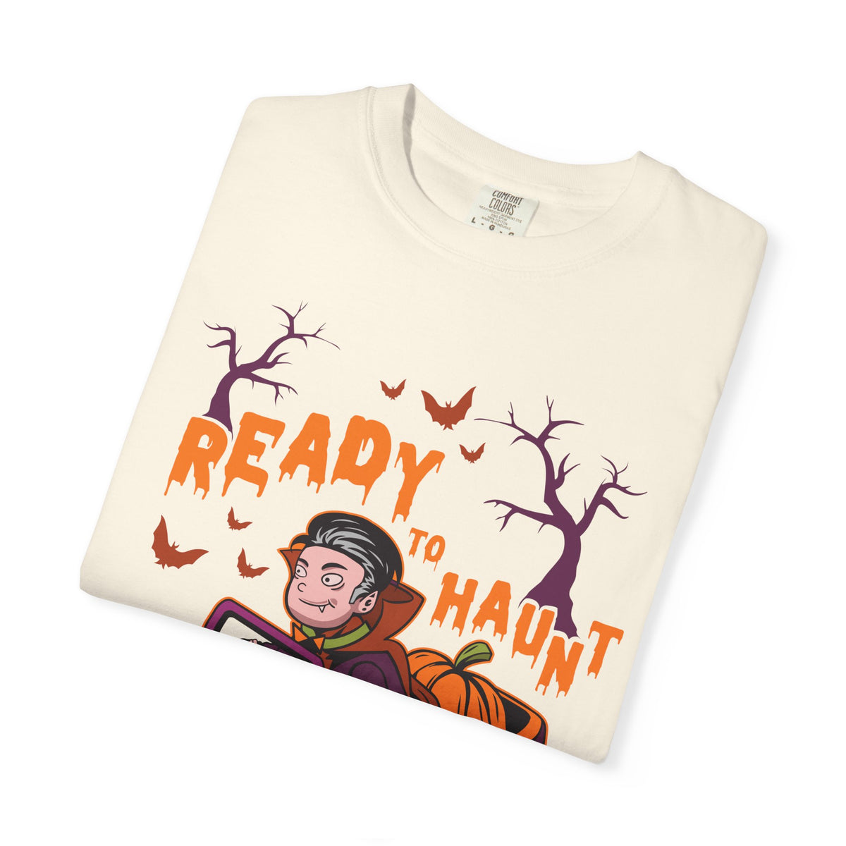 Dracula Halloween Shirt – Ready to Haunt Funny Vampire Tee