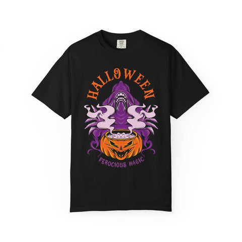 Spooky Season Shirt - Purple Monster Tee - Cute Halloween Gift