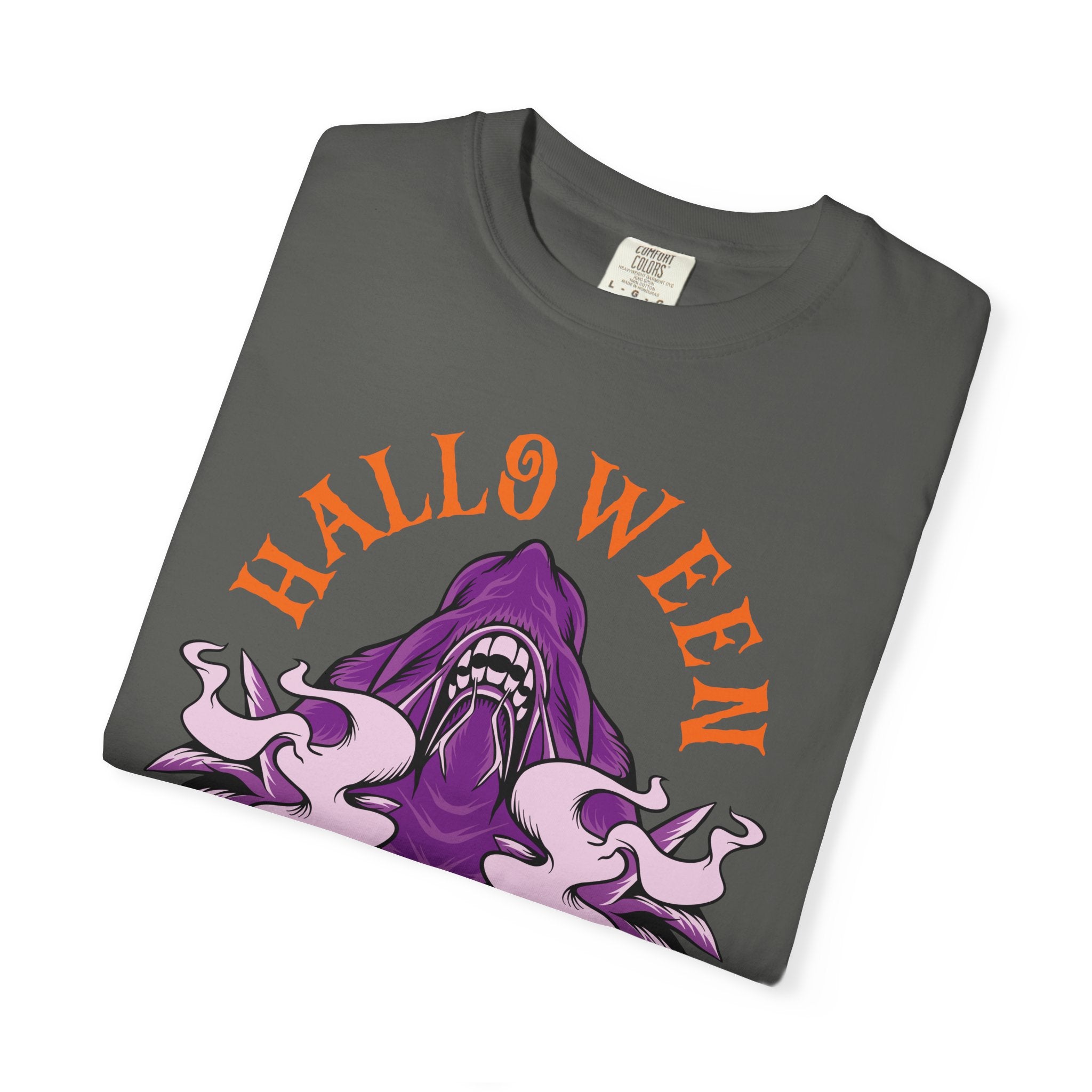 Spooky Season Shirt - Purple Monster Tee - Cute Halloween Gift - Sinful Threads