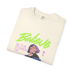 Kawaii Anime Tee - Believe Y2K Girl Design - Cute Gift
