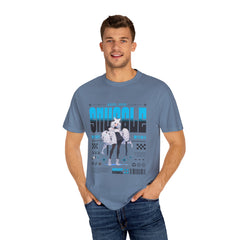 Kawaii Cat Girl Tee - Snuggle Manga Graphic - Cute Gift