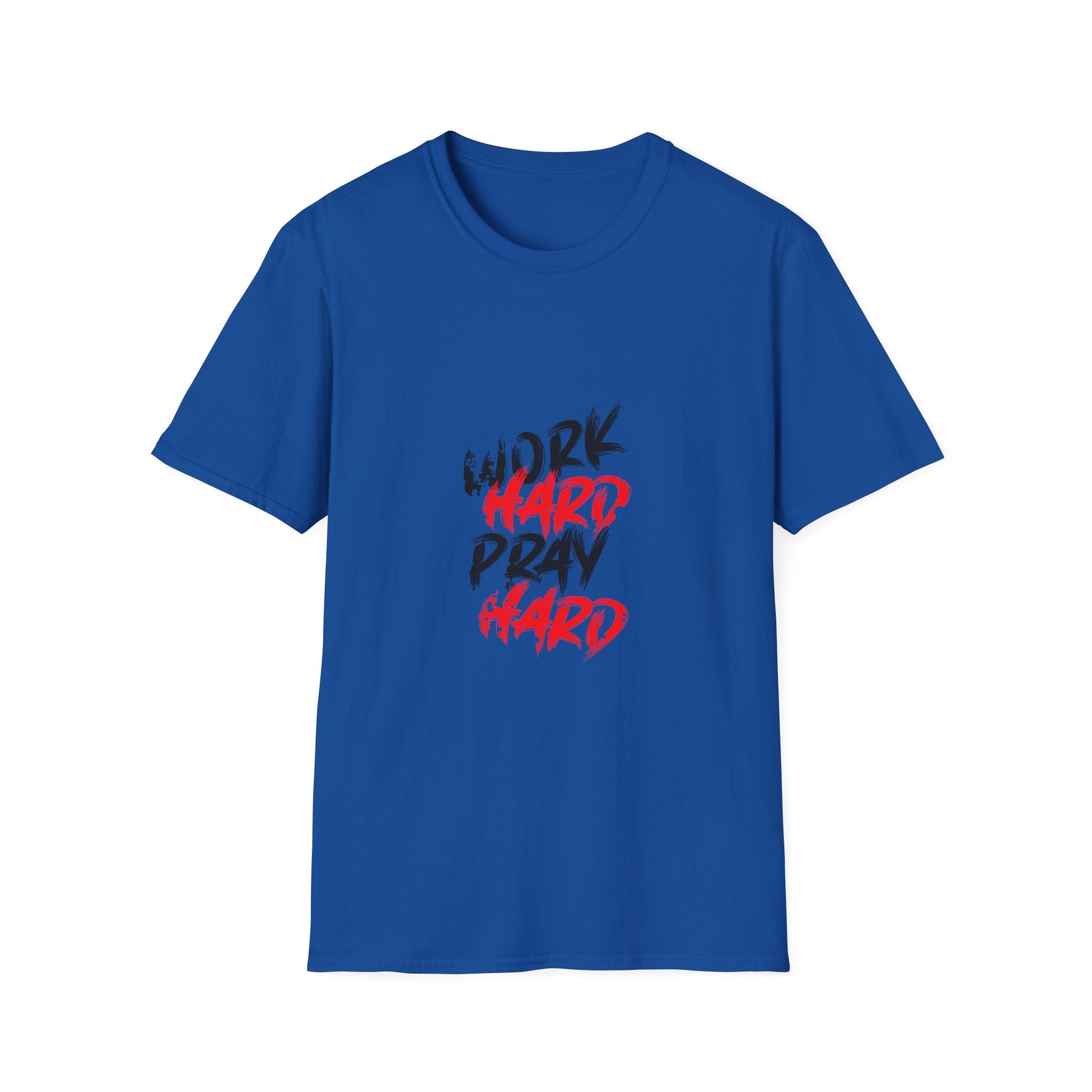 Work Hard Pray Hard Tshirt - Faith Based Success Shirt - Sinful Threads