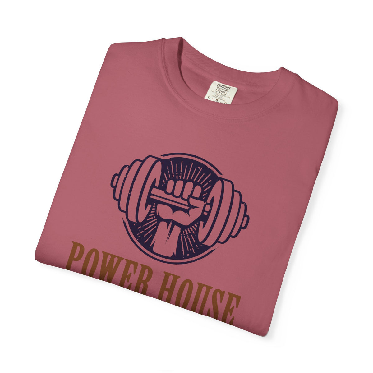 Power House Fitness Gym Workout Motivation Design T-Shirt