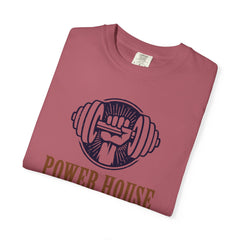 Power House Fitness Gym Workout Motivation Design T-Shirt