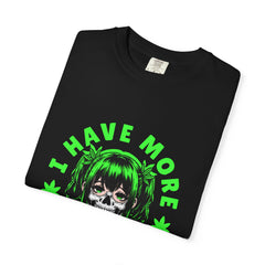 Anime Stoner Tee - 420 Cannabis Graphic - Funny Gift