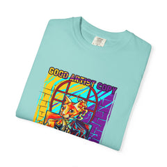 Good Artist Copy Great Artist Steal Funny Cat T-Shirt