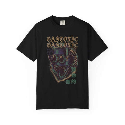 Gastoxic Steam Punk Character Design Graphic Printed T-Shirt - Sinful Threads