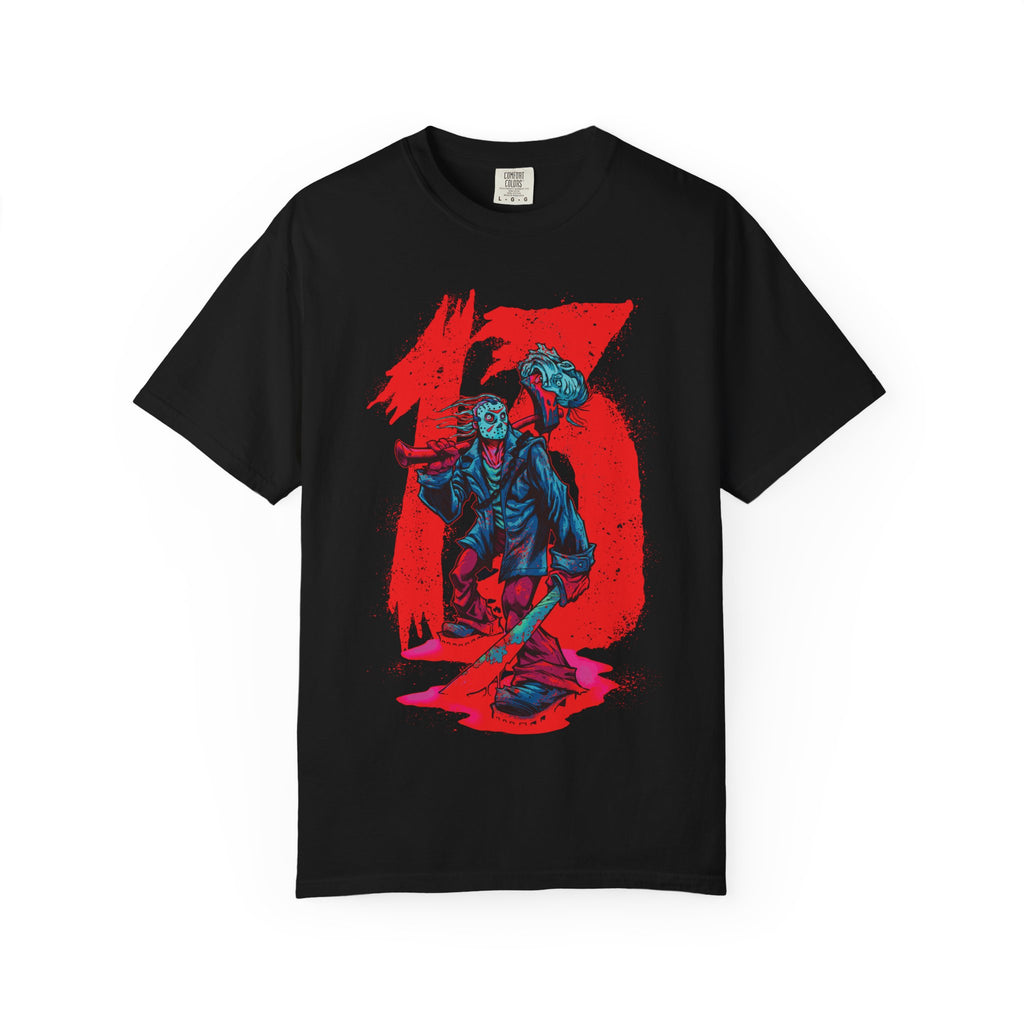 Vintage Slasher Tee - Summer Camp Horror Movie Fan Shirt - Sinful Threads