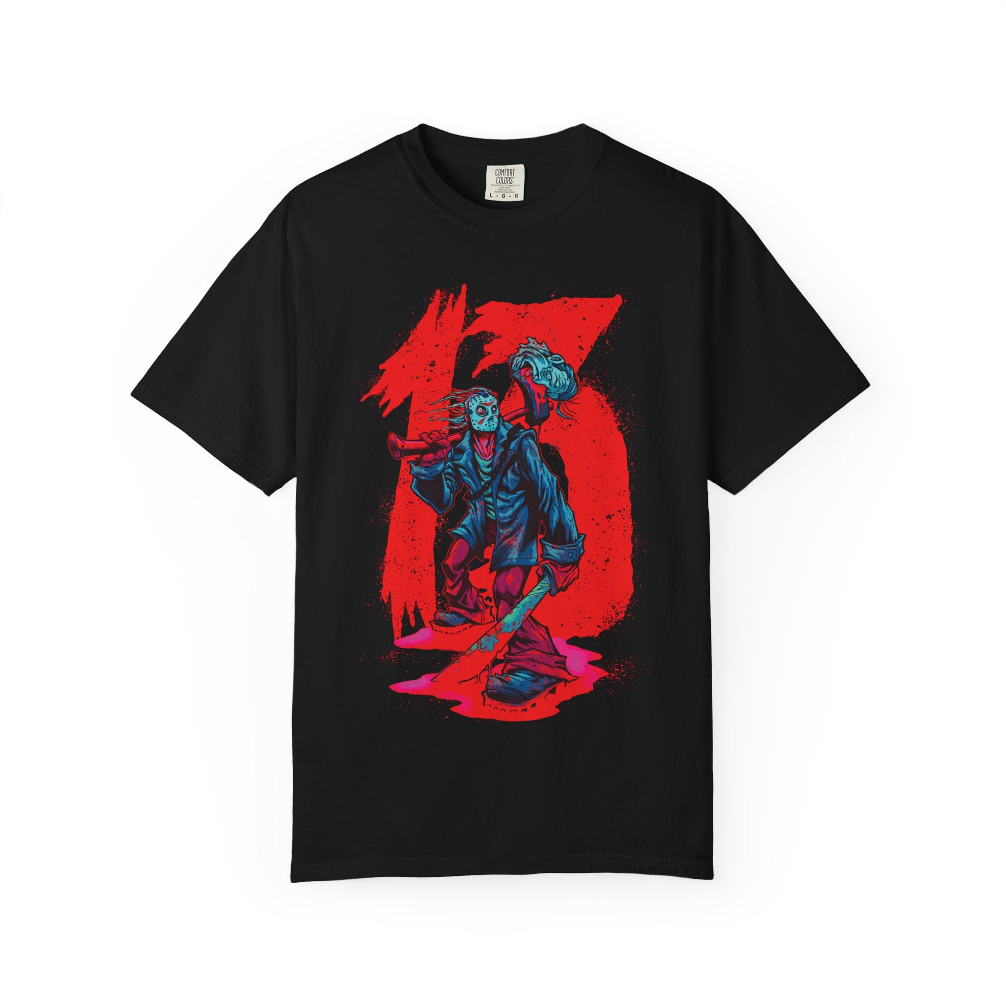 Vintage Slasher Tee - Summer Camp Horror Movie Fan Shirt - Sinful Threads