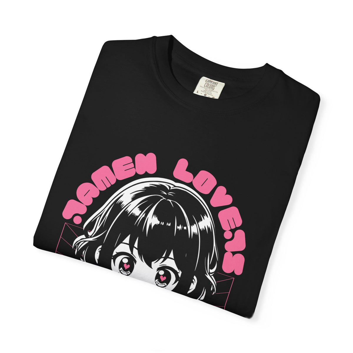 Ramen Lovers Tee - Romantic Anime Girl - Kawaii Gift
