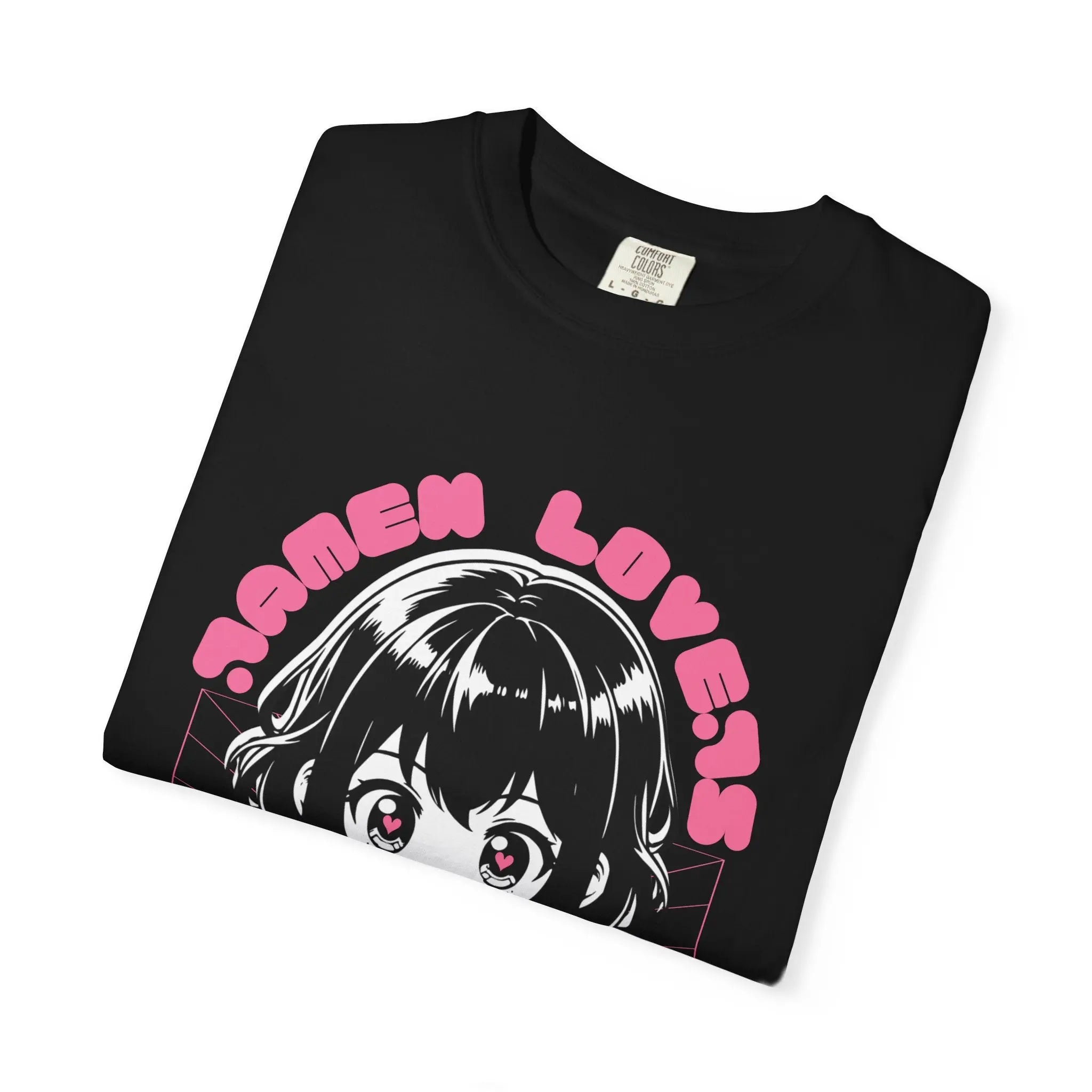 Ramen Lovers Tee - Romantic Anime Girl - Kawaii Gift - Sinful Threads