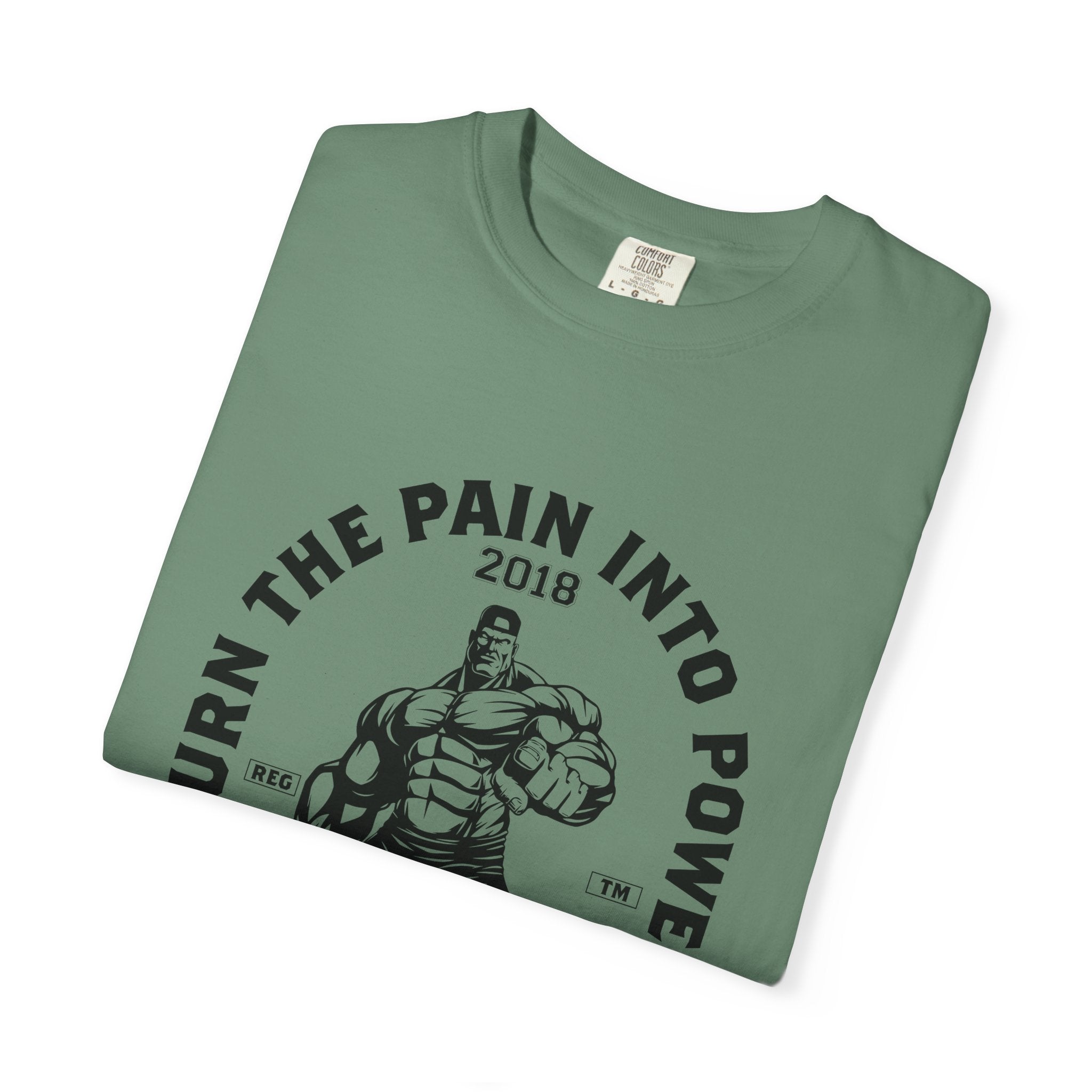 Turn Pain Into Power T-Shirt - Gym Motivation Gift - Sinful Threads