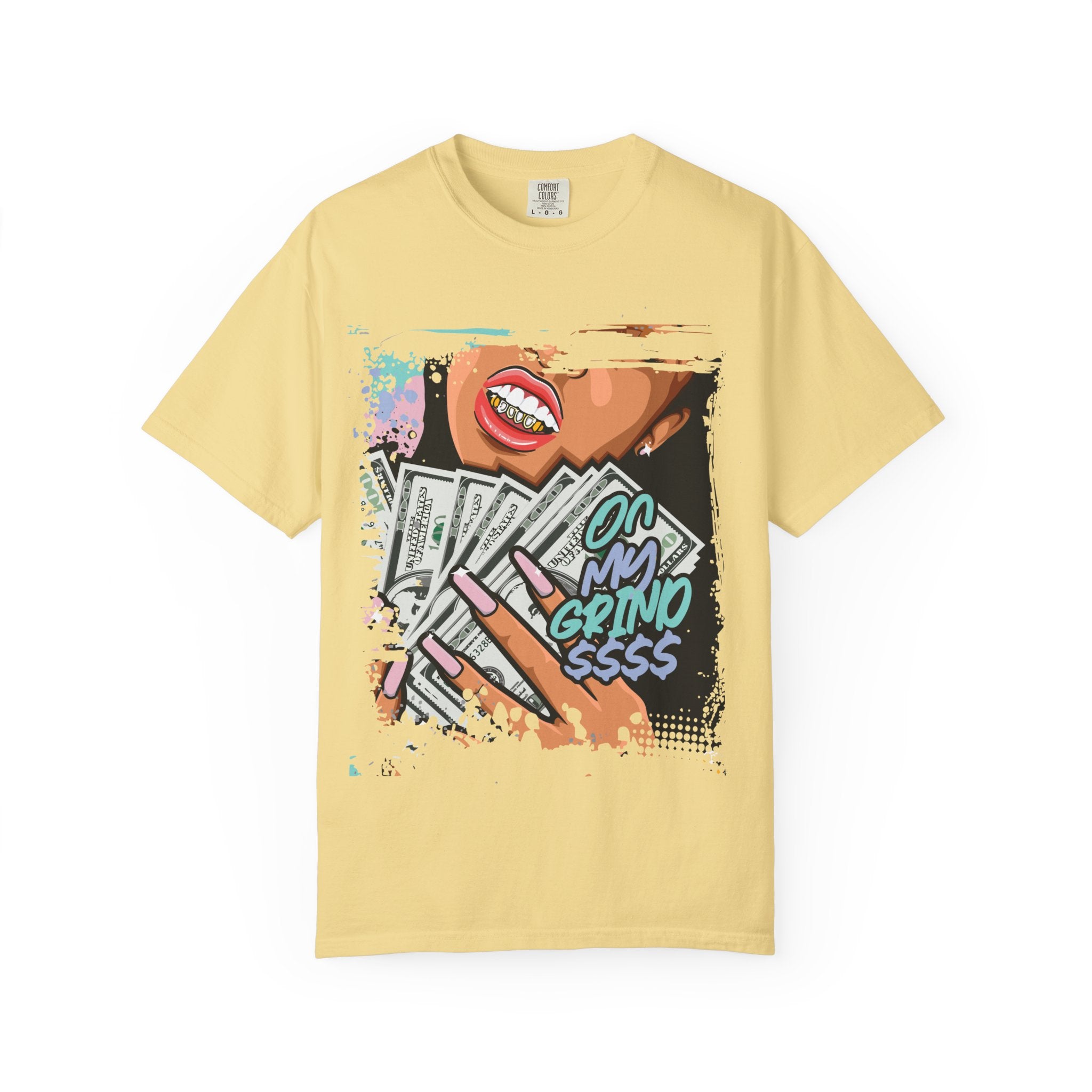 On My Grind Hustle Graphic Tee - Sinful Threads