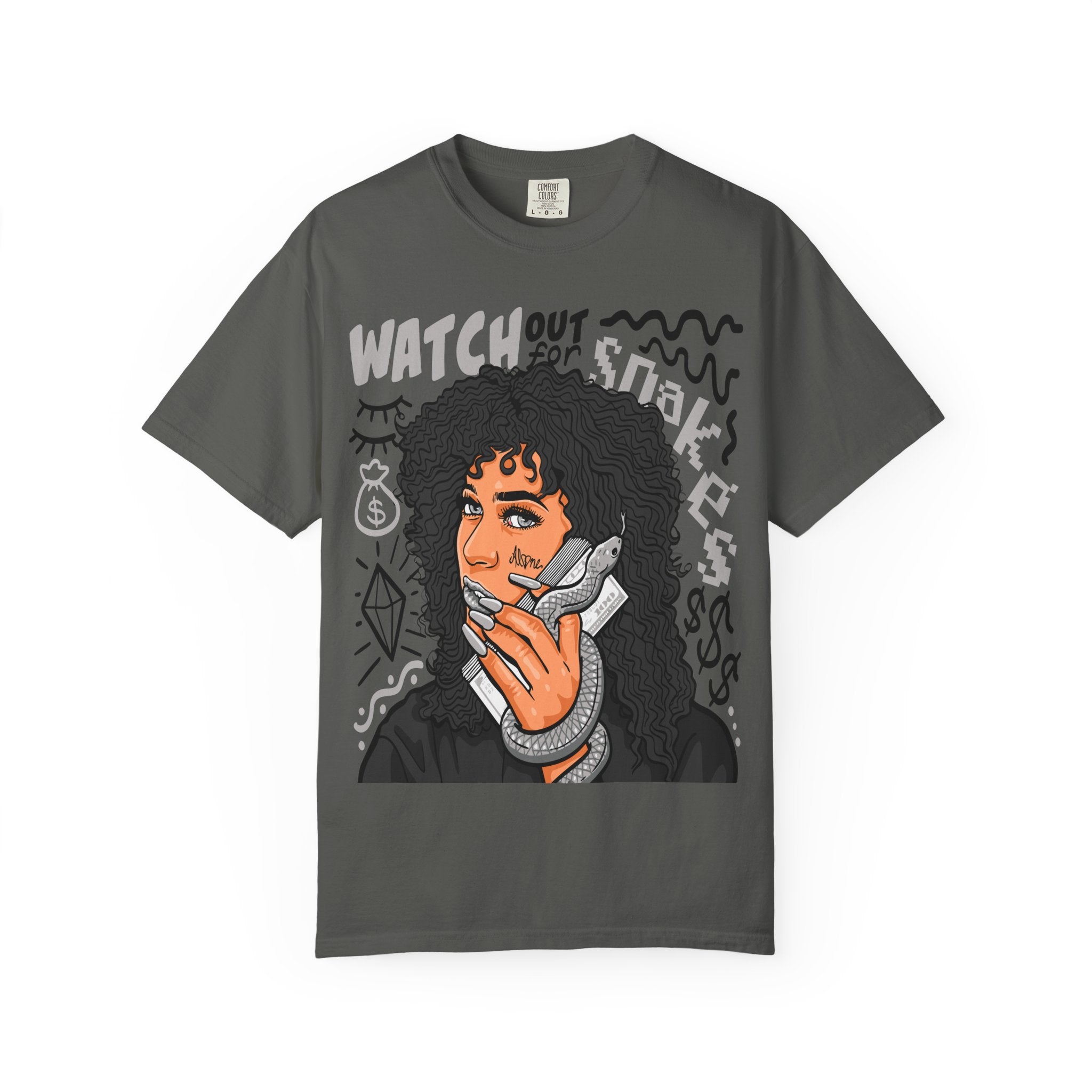 Watch Out Snakes Boss Woman Money Shirt - Sinful Threads