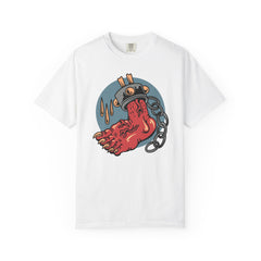 Monster Horror Tee - Creepy Halloween Shirt - Chains Graphic