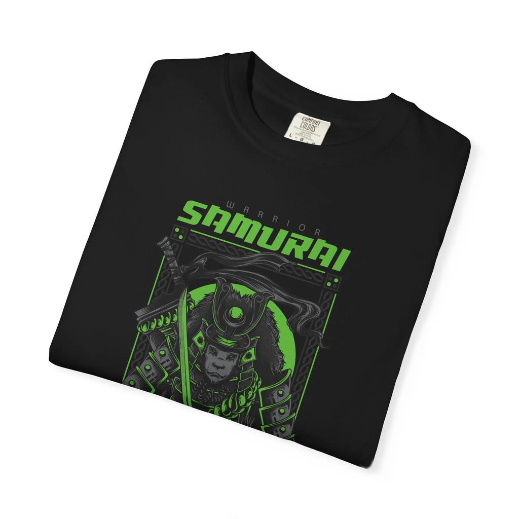 Fierce Warrior Samurai Graphic Unisex Relaxed Fit T-Shirt - Sinful Threads