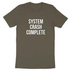 System Crash Complete Printed T-shirt product type