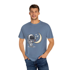 Cartoon Astronaut Shirt – Graffiti Moon Tee – Space Lover Gift