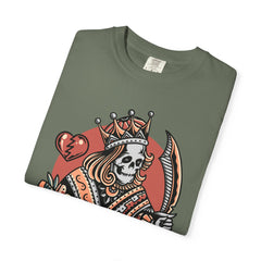 Skull King Hearts Shirt - Playing Card Tee, Unique Poker Gift