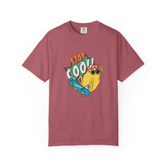Stay Cool Awesome New York Skateboard Graphic T-Shirt