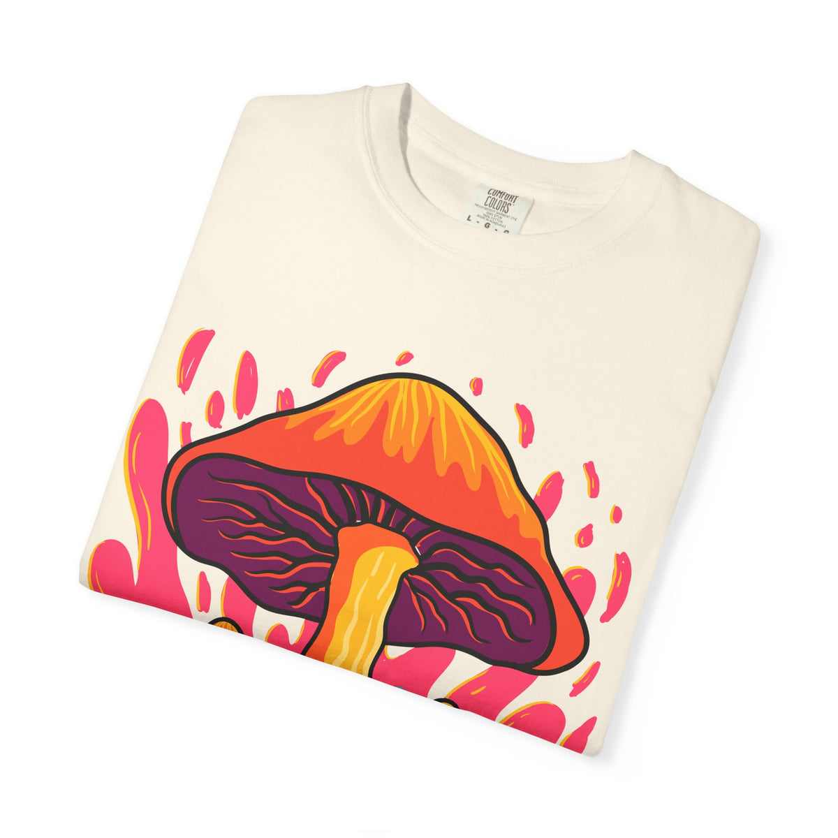 Groovy Mushroom Tee - Colorful Forest Fungi Art Gift
