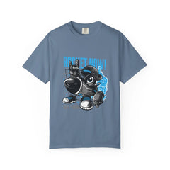 Rocket Now Cartoon Graphic Unisex Relaxed Fit T-Shirt - Sinful Threads