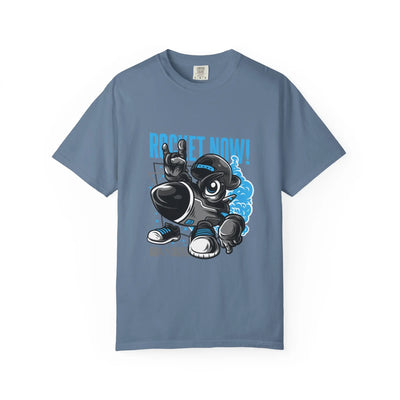 Rocket Now Cartoon Graphic Unisex Relaxed Fit T-Shirt - Sinful Threads
