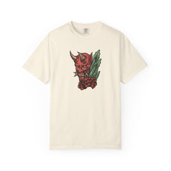 Oni Mask T Shirt - Japanese demon tee
