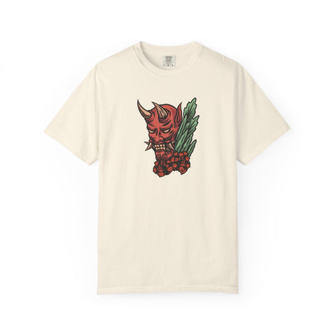 Oni Mask T Shirt - Japanese demon tee