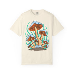 Groovy Mushroom Tee - Funky Forest Magic Fungi