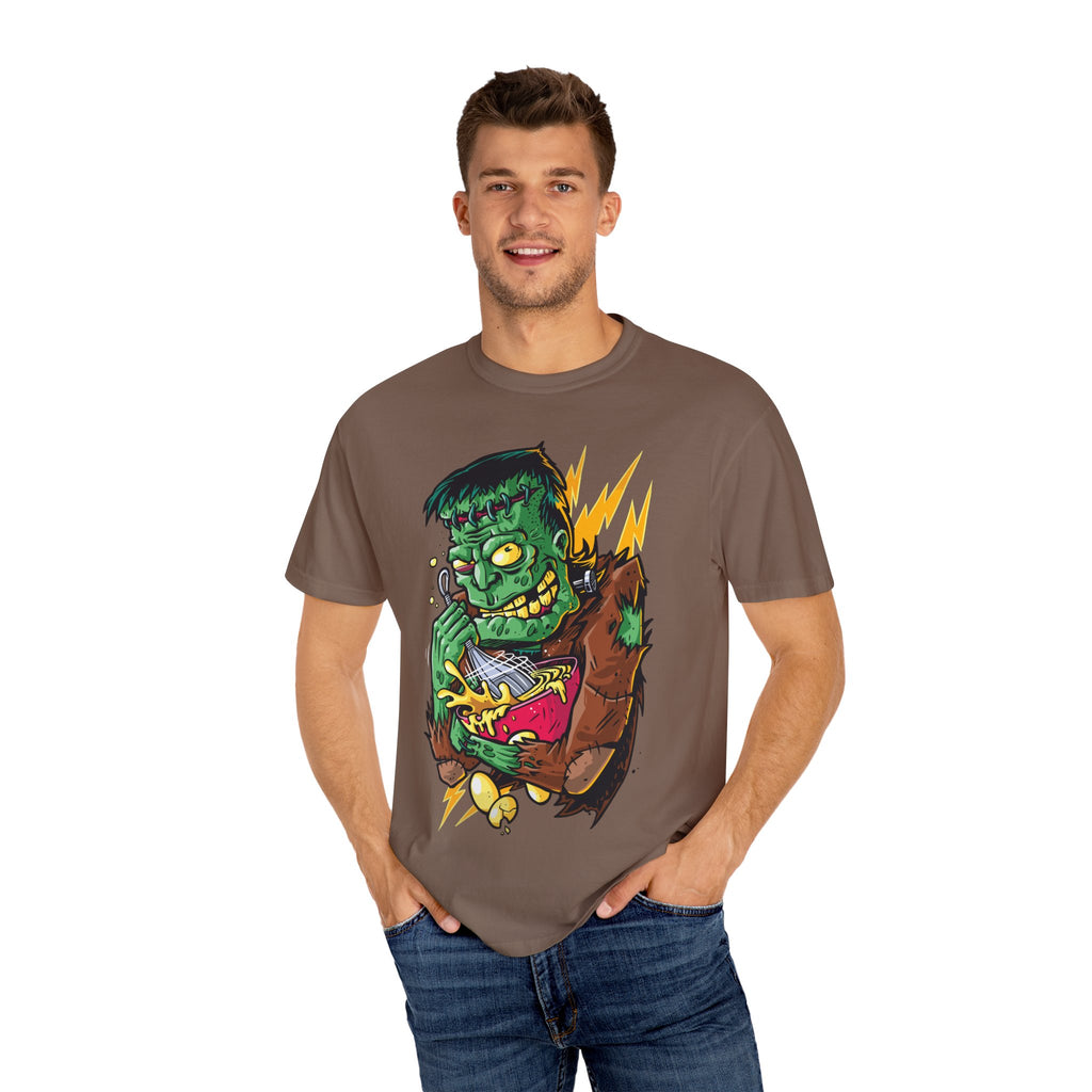 Frankenstein Foodie Shirt - Punny Monster Gift Tee - Sinful Threads