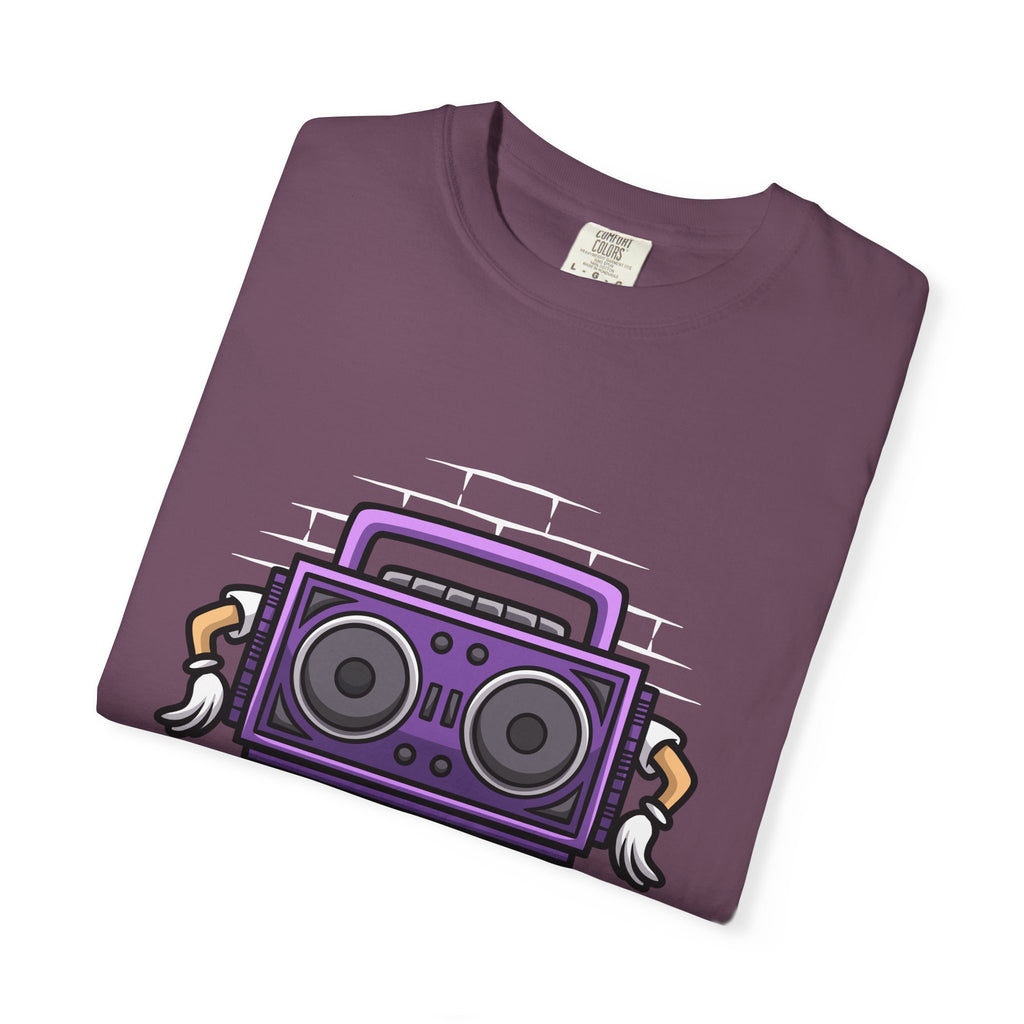 Retro Boombox Tee - Cartoon Radio Shirt - Vintage Gift - Sinful Threads