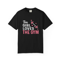 This Girl Loves The Gym Gym Workout Motivation T-Shirt